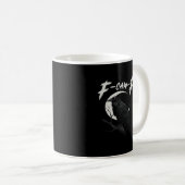 Mug Corbeau Drôle Essentiel Créatif Décontracté (Devant droit)