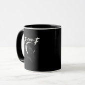 Mug Corbeau Drôle Essentiel Créatif Décontracté (Devant gauche)