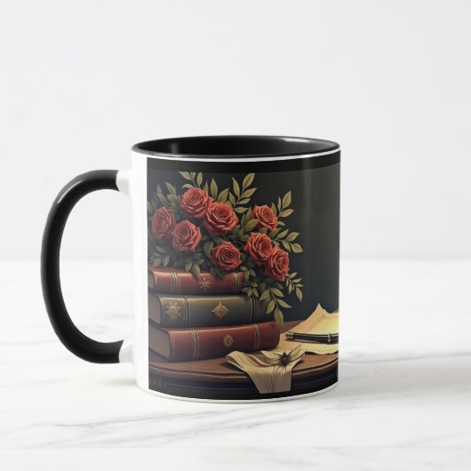 Mug Corbeau et Crâne (Gauche)