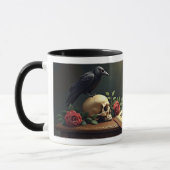 Mug Corbeau et Crâne (Gauche)
