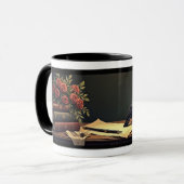 Mug Corbeau et Crâne (Devant gauche)
