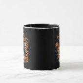 Mug Corbeau F-Caw-F Drôle Halloween Gothique Créatif (Centre)