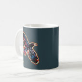 Mug Corbeau Iridescendant (Devant gauche)