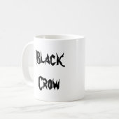 Mug Corbeau - noir (Devant gauche)