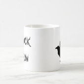 Mug Corbeau - noir (Centre)
