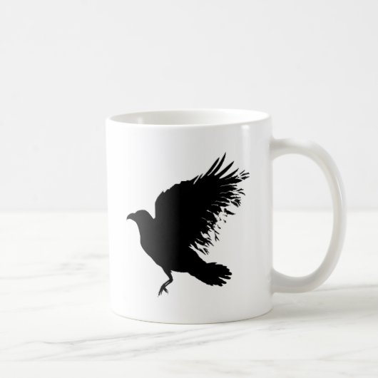 Mug Corbeau - noir (Droite)