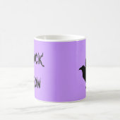 Mug Corbeau - noir (Centre)