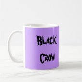 Mug Corbeau - noir (Gauche)