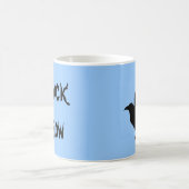 Mug Corbeau - noir (Centre)
