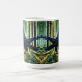Mug Corbeau noir rustique Woodland (Centre)