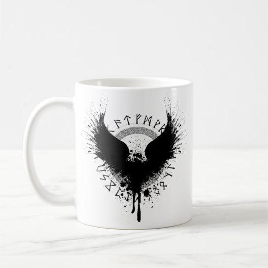Mug Corbeau nordique (Gauche)