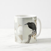 Mug Corbeau Raven Koson Oiseau japonais (Devant droit)