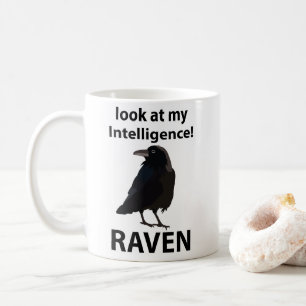 Mug Corbeau Regarde Mon Intelligence Corbeau
