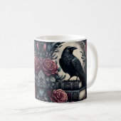 Mug Corbeau sombre (Devant droit)
