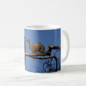 Mug Corbeau surpris (Devant droit)