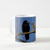 Mug Corbeau surpris (Devant gauche)