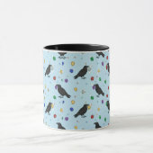 Mug Corbeaux avec des joyaux (Centre)