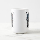 Mug Corbeaux et épées d'Odin Mythologie Viking drapeau (Centre)