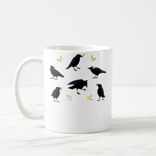 Mug Corbeaux joueurs (Gauche)