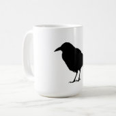 Mug Corbeaux noirs (Devant gauche)