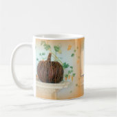 Mug corbeille à café citrouille coloniale (Gauche)