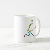 Mug Corde à sauter Stickman (Devant droit)