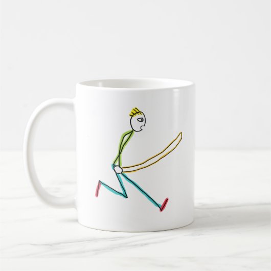 Mug Corde à sauter Stickman (Gauche)