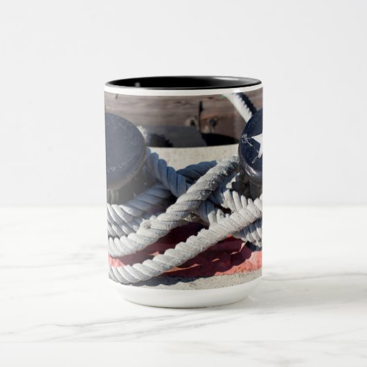 Mug Corde attachée à deux bornes (Centre)