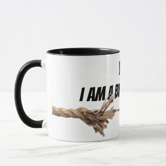 Mug Corde de contrainte et devis (Gauche)