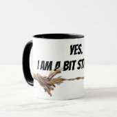 Mug Corde de contrainte et devis (Devant gauche)