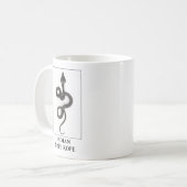 Mug Corde indienne à cou - Cobra Snake Danger (Devant gauche)