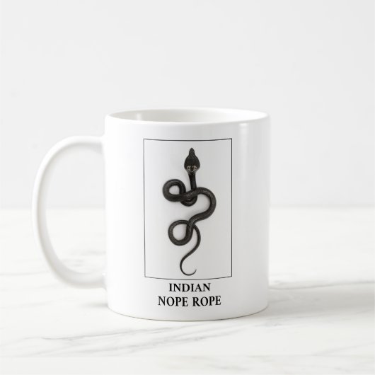 Mug Corde indienne à cou - Cobra Snake Danger (Gauche)