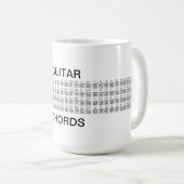 Mug Cordes de guitare complètes 15oz (Devant droit)
