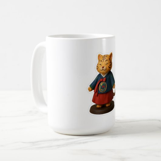 Mug corée Coeur de Hanbok (Devant gauche)