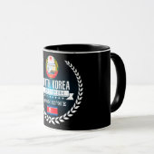 Mug Corée du Nord (Devant droit)
