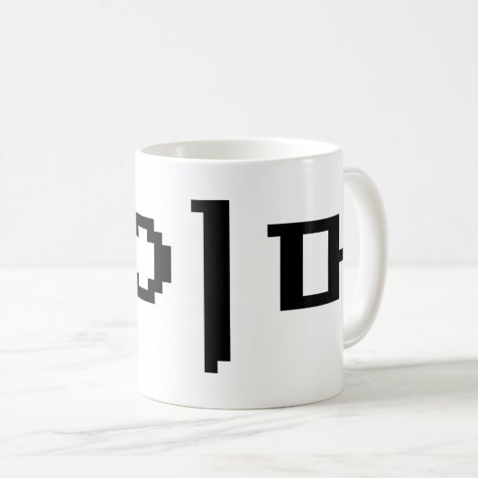 Mug Coréen 게 이 머 (Devant droit)