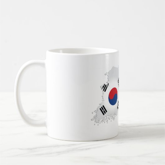 Mug Coréen de 한글 (Gauche)