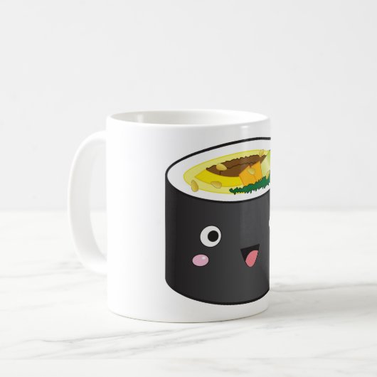 Mug Coréen mignon Gimbap (Devant gauche)