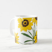Mug coréopsis(Coreopsis elegans) par Redouté (Devant gauche)