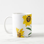Mug coréopsis(Coreopsis elegans) par Redouté (Gauche)