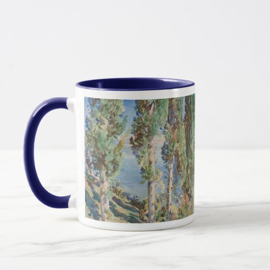 Mug Corfu Cyprès par John Singer Sargent (Gauche)