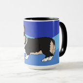 Mug Corgi  (Devant droit)