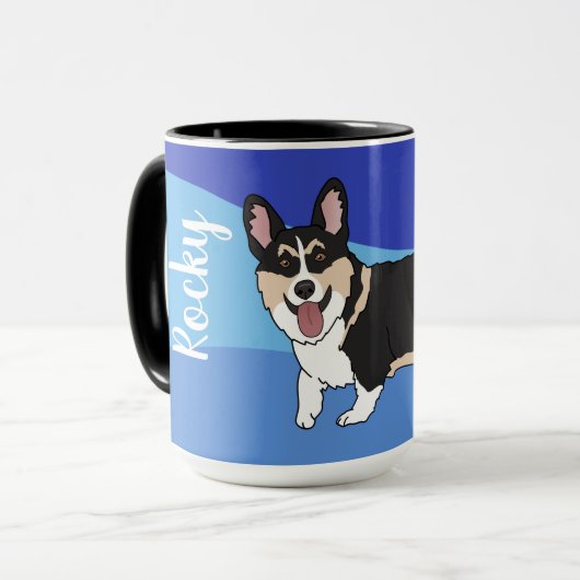 Mug Corgi  (Devant gauche)