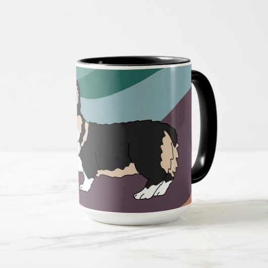 Mug Corgi (Devant droit)