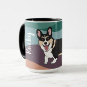 Mug Corgi (Devant gauche)