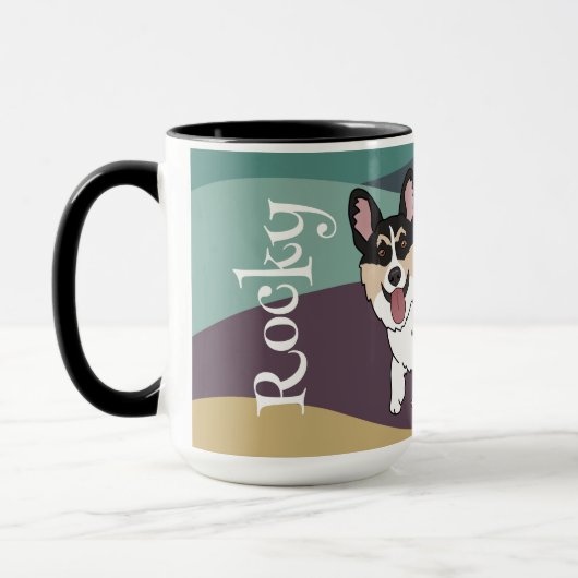 Mug Corgi (Gauche)