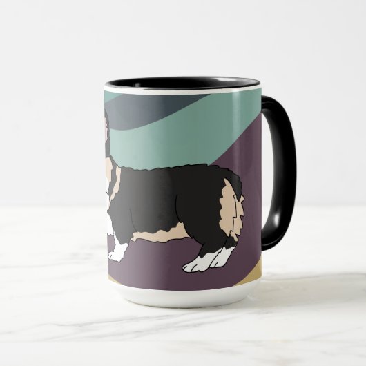 Mug Corgi (Devant droit)