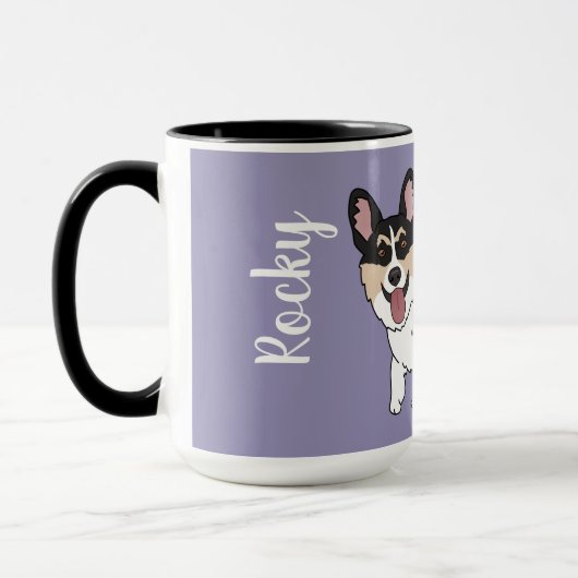 Mug Corgi  (Gauche)