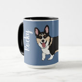 Mug Corgi (Devant gauche)