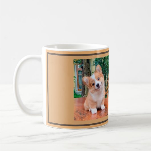 Mug Corgi adorable (Gauche)